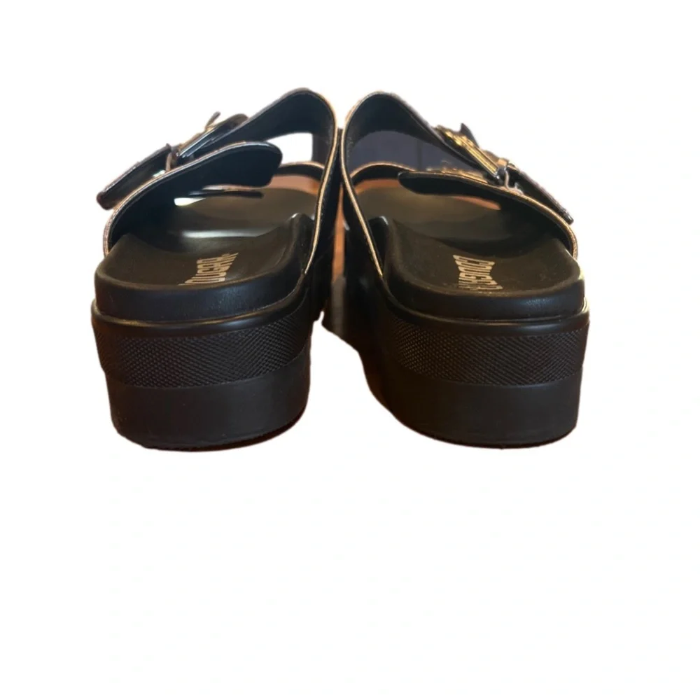 Cougar Pepa Platform Sandal NWOT Silver Metallic - Picture 3 of 7